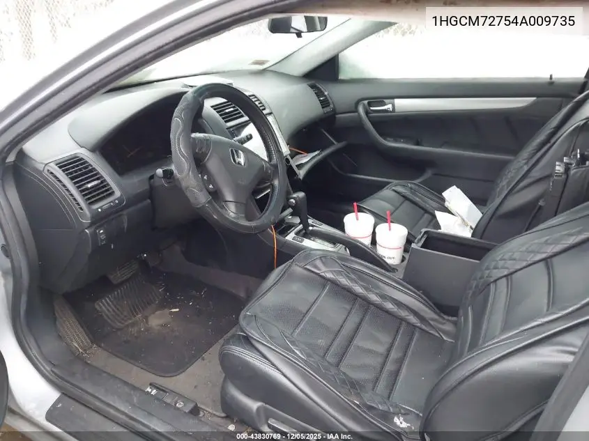 1HGCM72754A009735 2004 Honda Accord 2.4 Ex