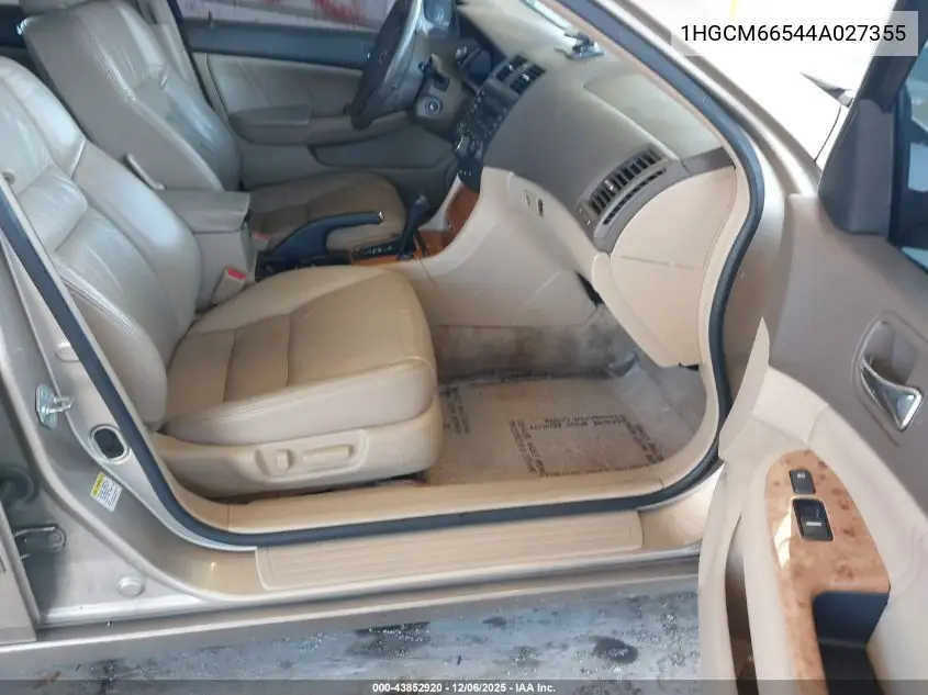 1HGCM66544A027355 2004 Honda Accord 3.0 Ex