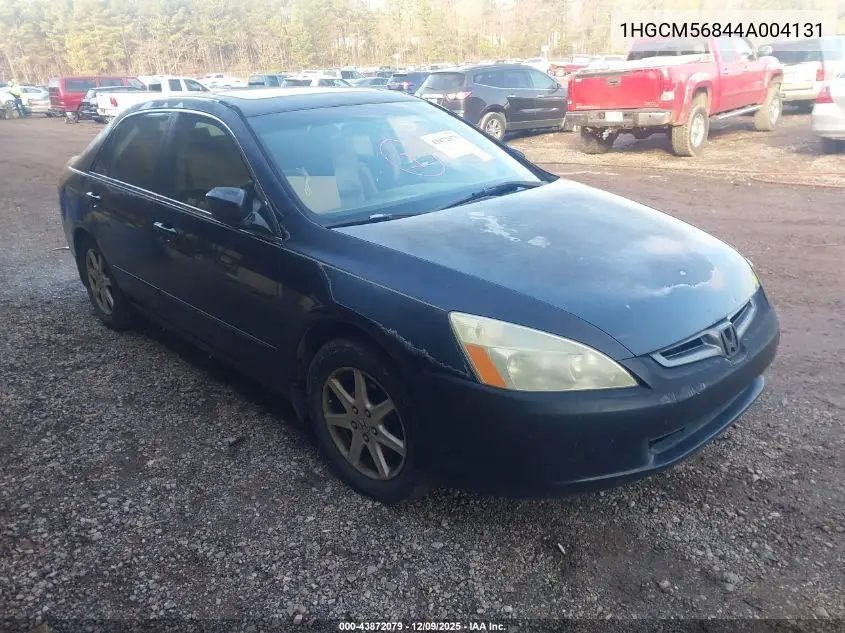 1HGCM56844A004131 2004 Honda Accord 2.4 Ex