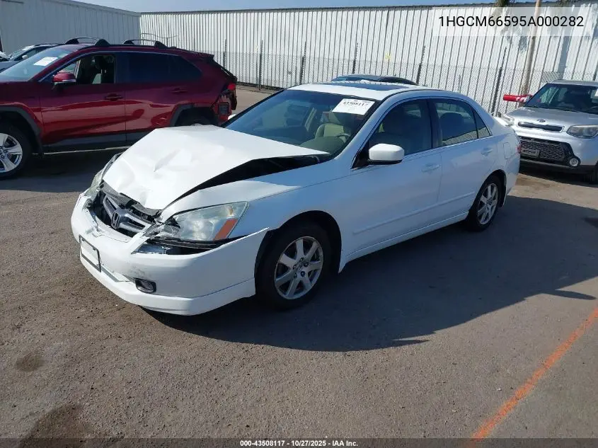1HGCM66595A000282 2005 Honda Accord 3.0 Ex