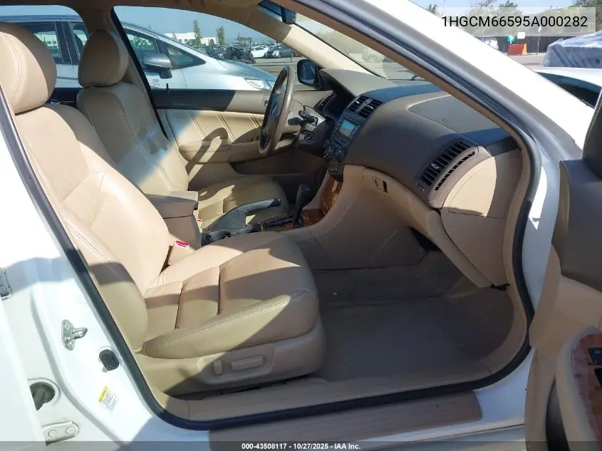 1HGCM66595A000282 2005 Honda Accord 3.0 Ex