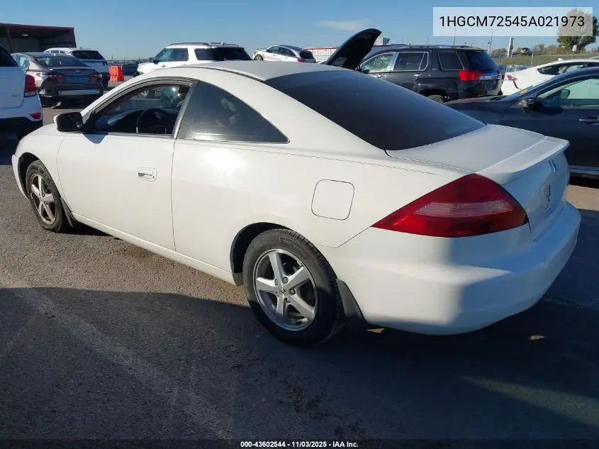 1HGCM72545A021973 2005 Honda Accord 2.4 Lx Special Edition