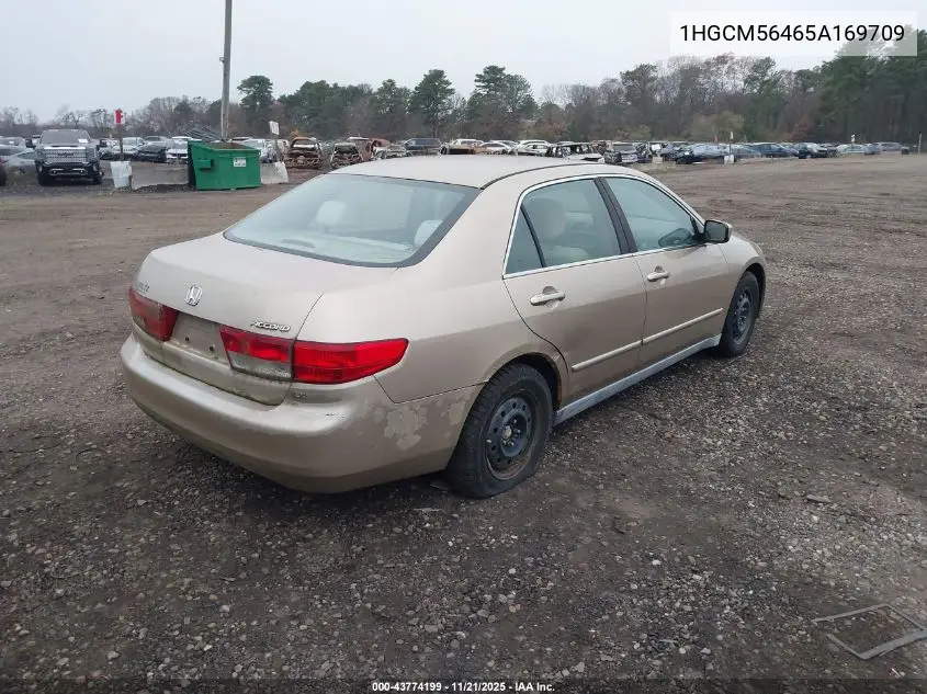1HGCM56465A169709 2005 Honda Accord 2.4 Lx