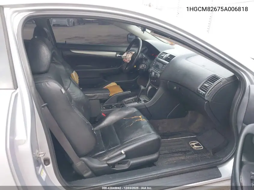 1HGCM82675A006818 2005 Honda Accord 3.0 Ex