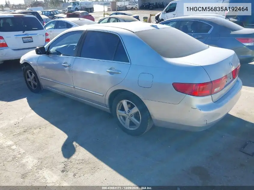 1HGCM56835A192464 2005 Honda Accord 2.4 Ex
