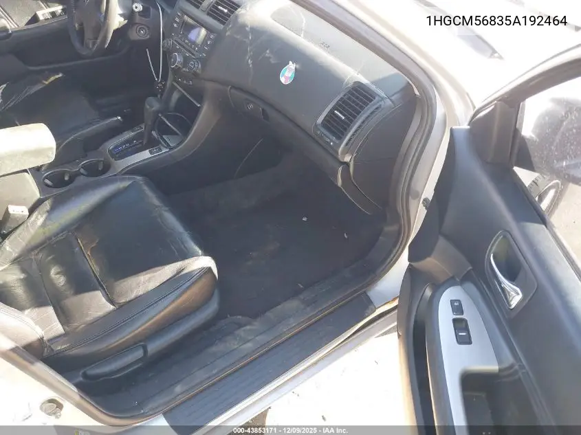 1HGCM56835A192464 2005 Honda Accord 2.4 Ex