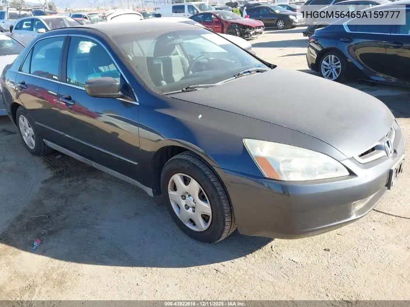 1HGCM56465A159777 2005 Honda Accord 2.4 Lx