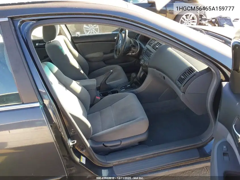 1HGCM56465A159777 2005 Honda Accord 2.4 Lx