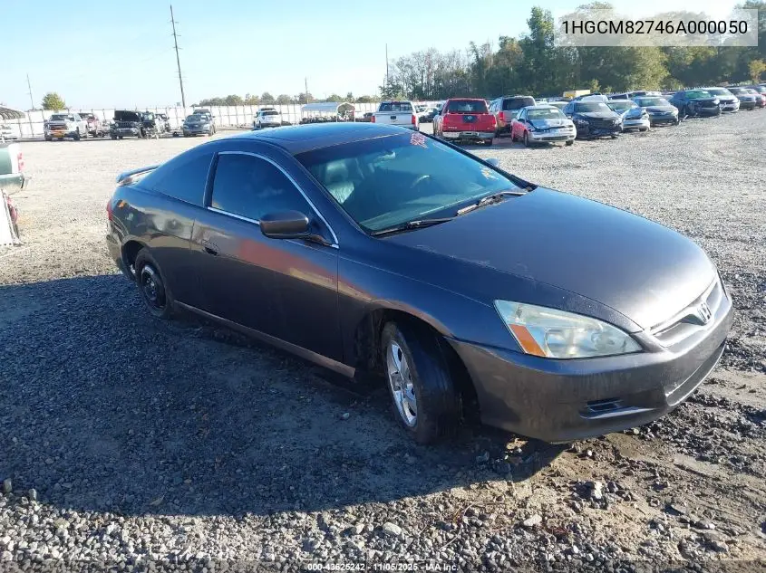 1HGCM82746A000050 2006 Honda Accord 3.0 Ex