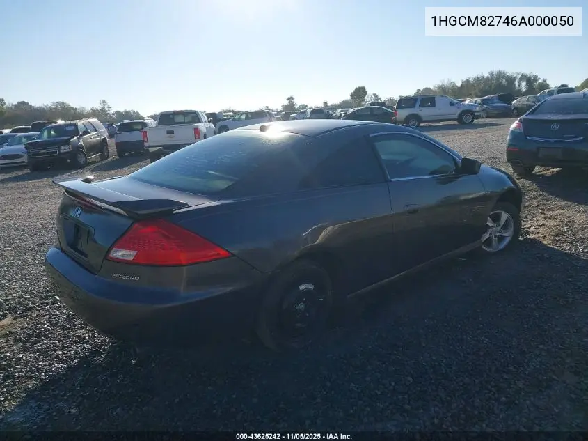 1HGCM82746A000050 2006 Honda Accord 3.0 Ex