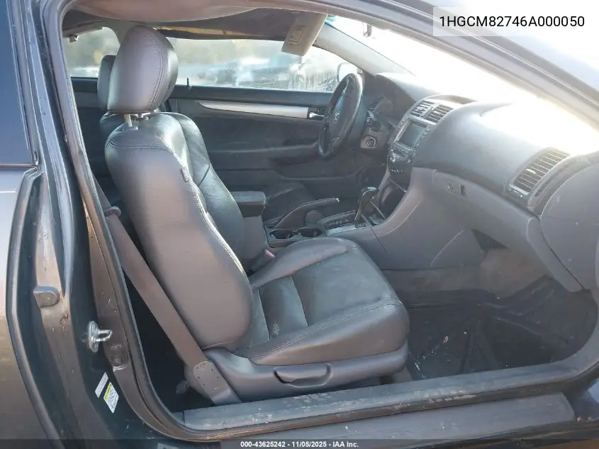 1HGCM82746A000050 2006 Honda Accord 3.0 Ex