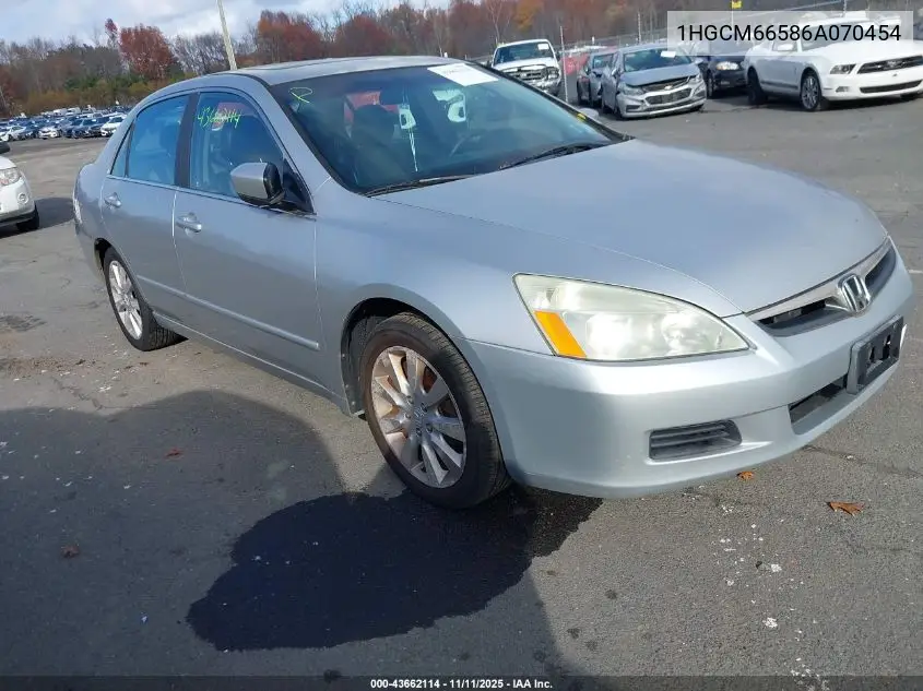 1HGCM66586A070454 2006 Honda Accord 3.0 Ex