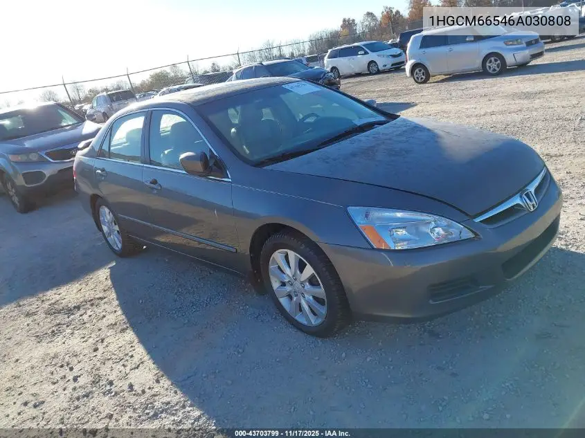 1HGCM66546A030808 2006 Honda Accord 3.0 Ex