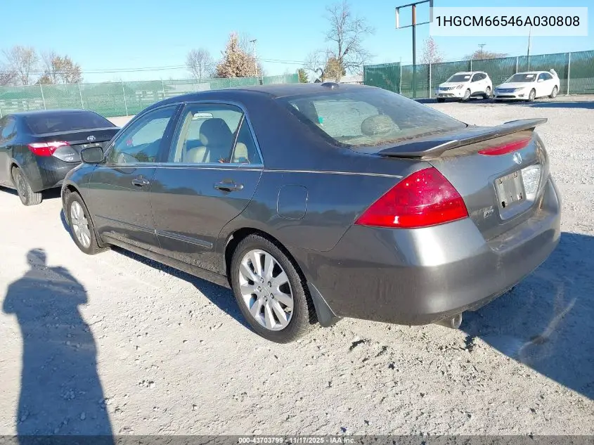 1HGCM66546A030808 2006 Honda Accord 3.0 Ex