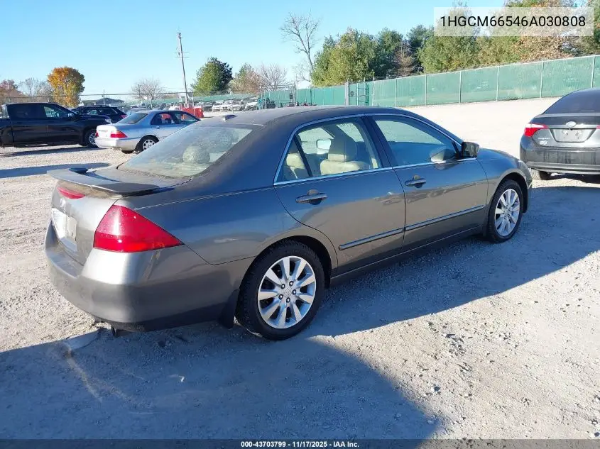 1HGCM66546A030808 2006 Honda Accord 3.0 Ex
