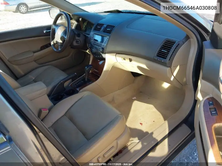 1HGCM66546A030808 2006 Honda Accord 3.0 Ex