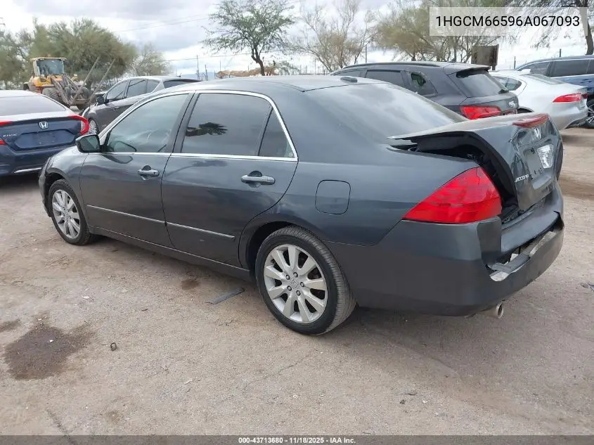 1HGCM66596A067093 2006 Honda Accord 3.0 Ex