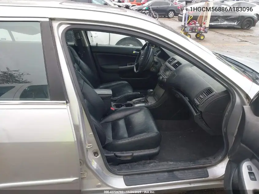 1HGCM56886A183096 2006 Honda Accord 2.4 Ex