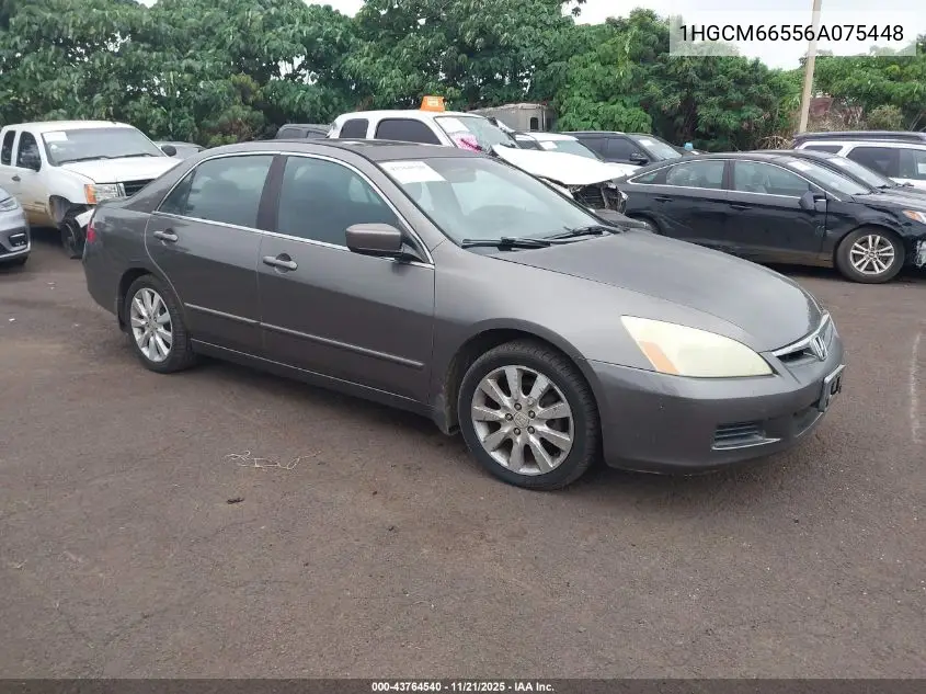 1HGCM66556A075448 2006 Honda Accord 3.0 Ex