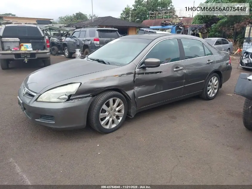 1HGCM66556A075448 2006 Honda Accord 3.0 Ex