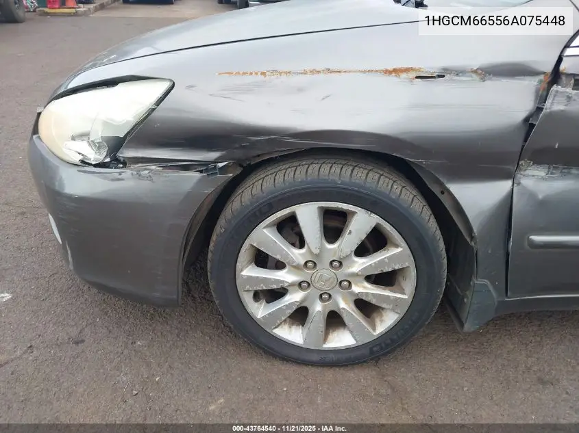 1HGCM66556A075448 2006 Honda Accord 3.0 Ex