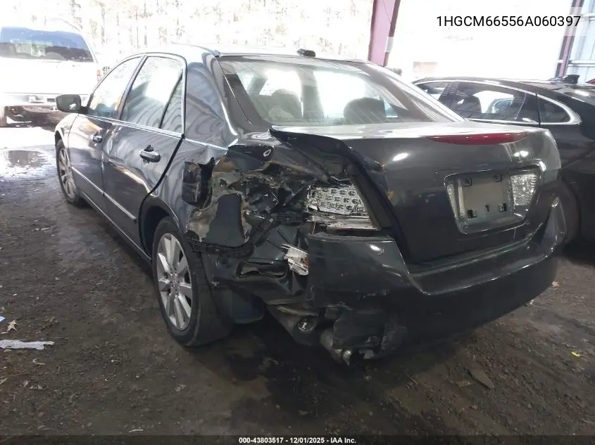 1HGCM66556A060397 2006 Honda Accord 3.0 Ex