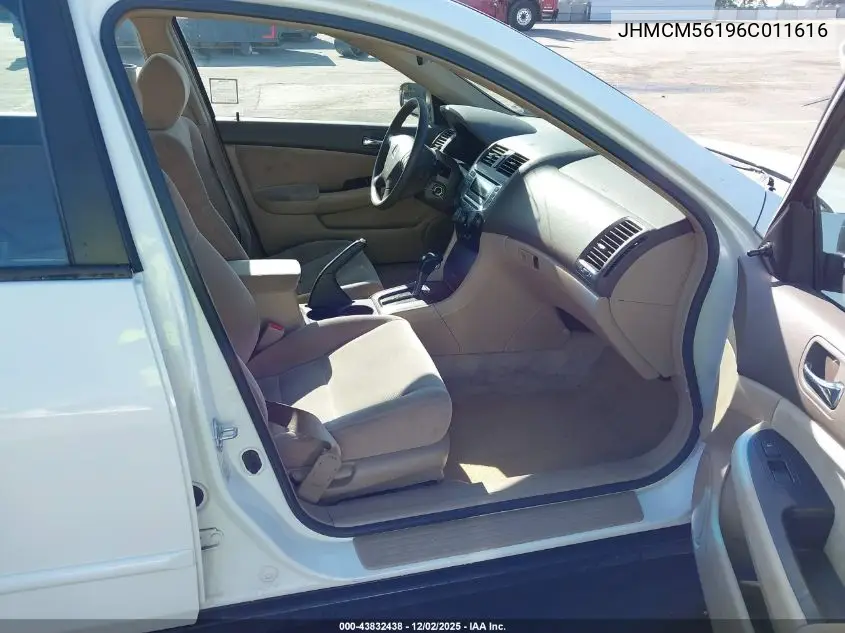 JHMCM56196C011616 2006 Honda Accord 2.4 Vp