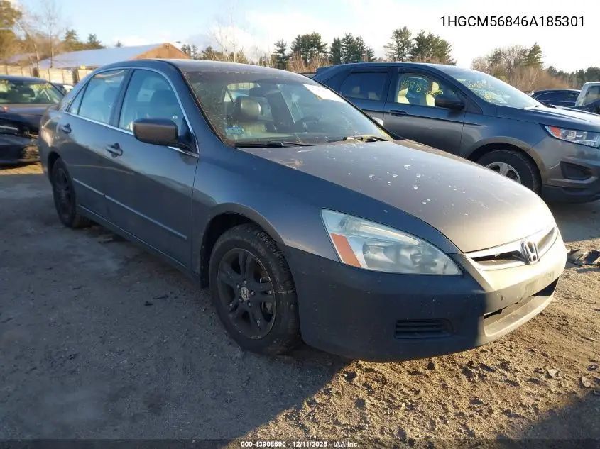 1HGCM56846A185301 2006 Honda Accord 2.4 Ex