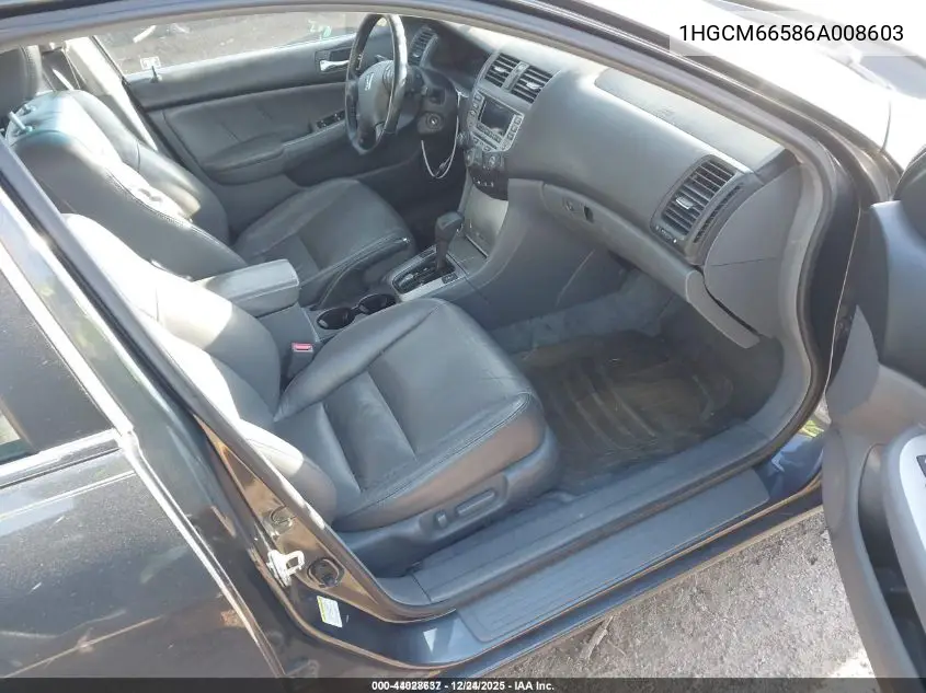 1HGCM66586A008603 2006 Honda Accord 3.0 Ex