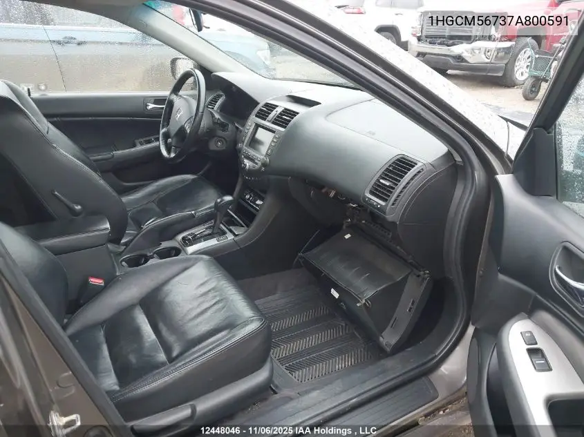 1HGCM56737A800591 2007 Honda Accord Ex-L/Se