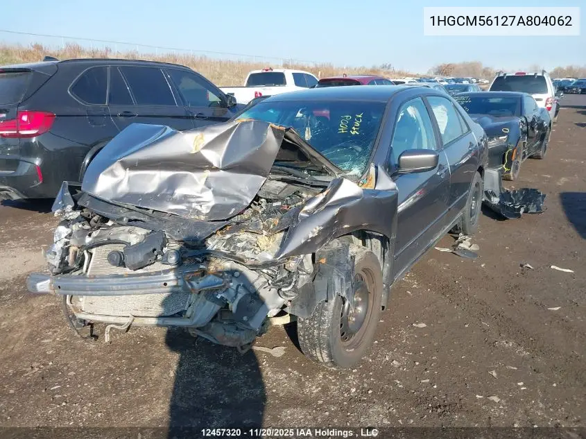 1HGCM56127A804062 2007 Honda Accord Dx-G