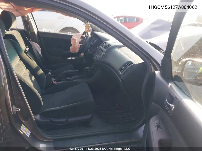 1HGCM56127A804062 2007 Honda Accord Dx-G