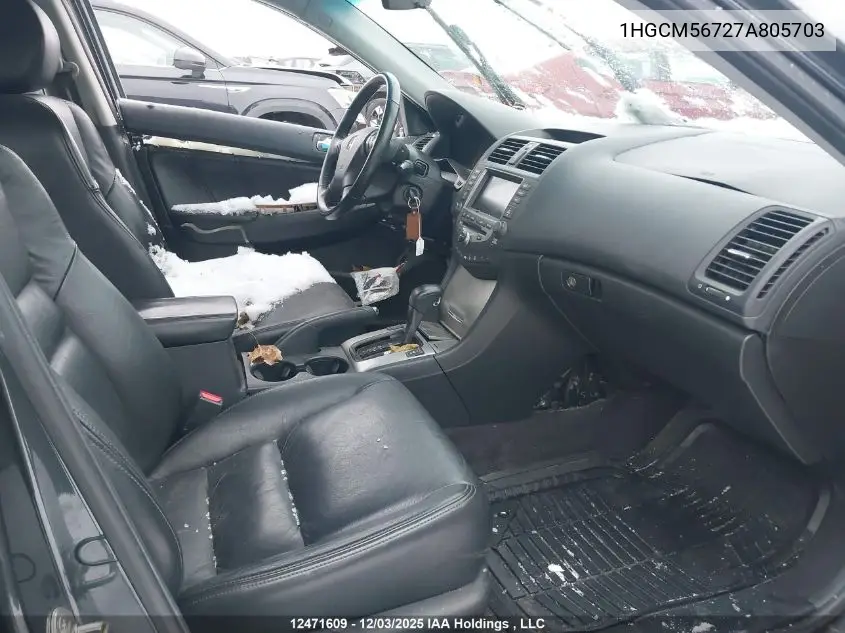 1HGCM56727A805703 2007 Honda Accord Ex