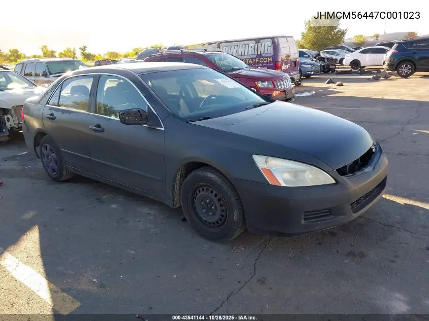 JHMCM56447C001023 2007 Honda Accord 2.4 Lx