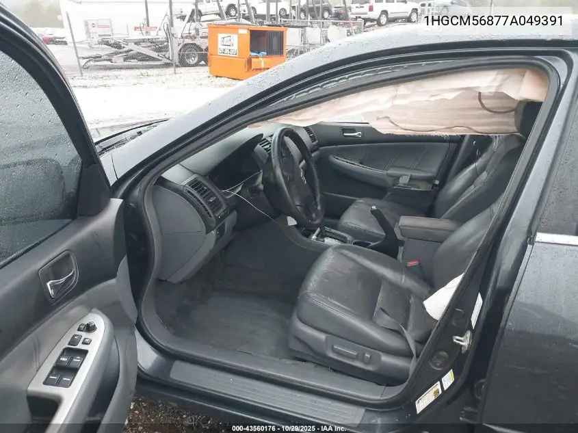 1HGCM56877A049391 2007 Honda Accord 2.4 Ex