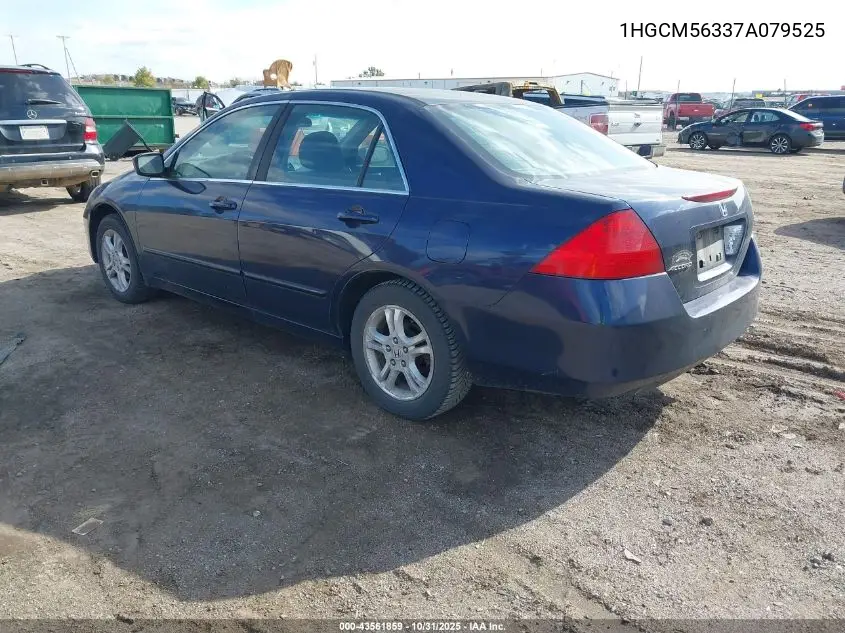 1HGCM56337A079525 2007 Honda Accord 2.4 Se