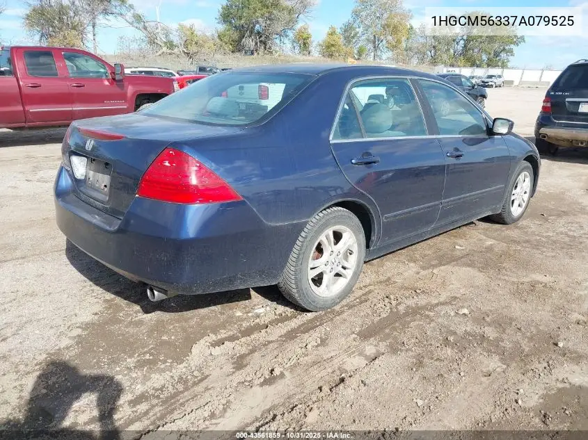 1HGCM56337A079525 2007 Honda Accord 2.4 Se