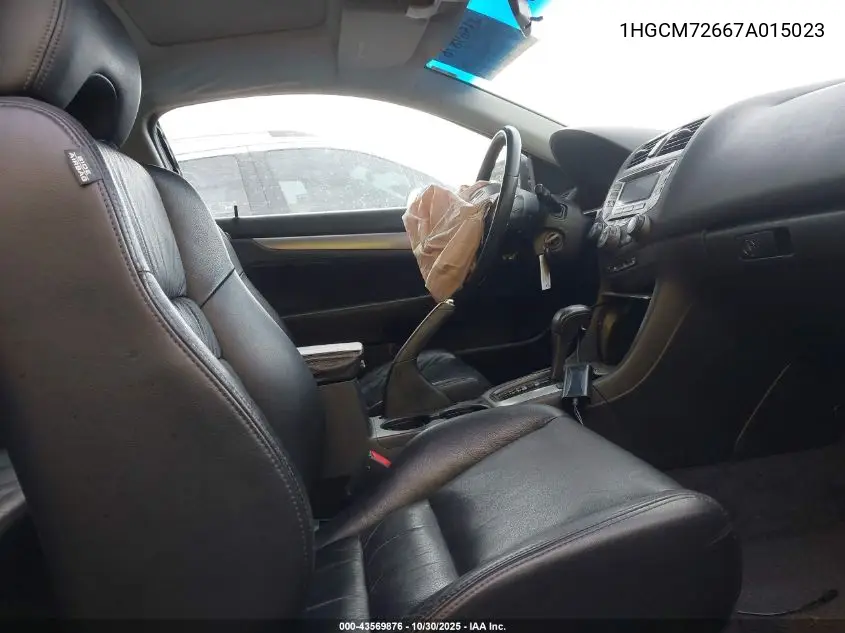 1HGCM72667A015023 2007 Honda Accord 2.4 Ex