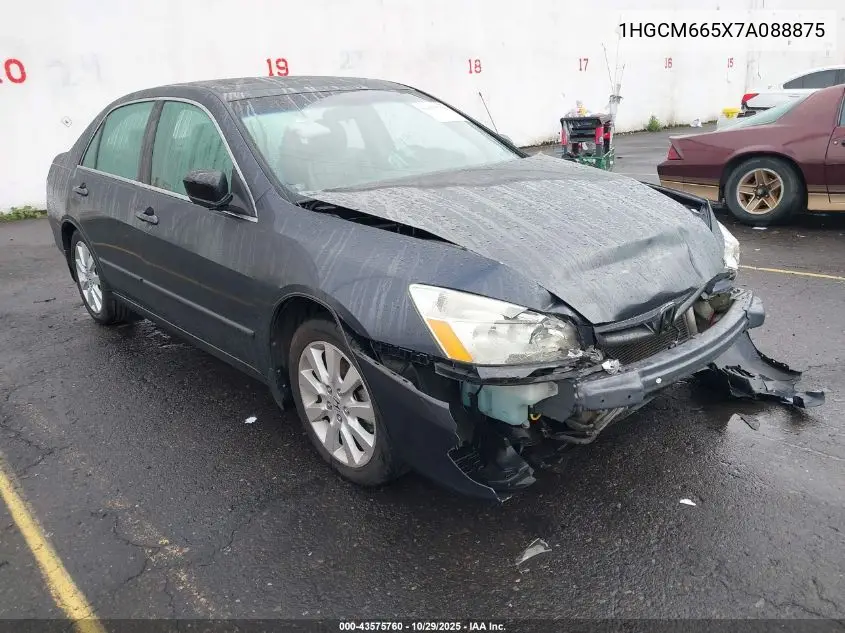 1HGCM665X7A088875 2007 Honda Accord 3.0 Ex