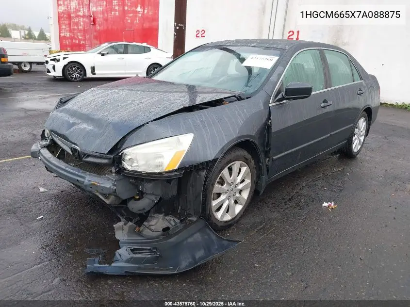 1HGCM665X7A088875 2007 Honda Accord 3.0 Ex