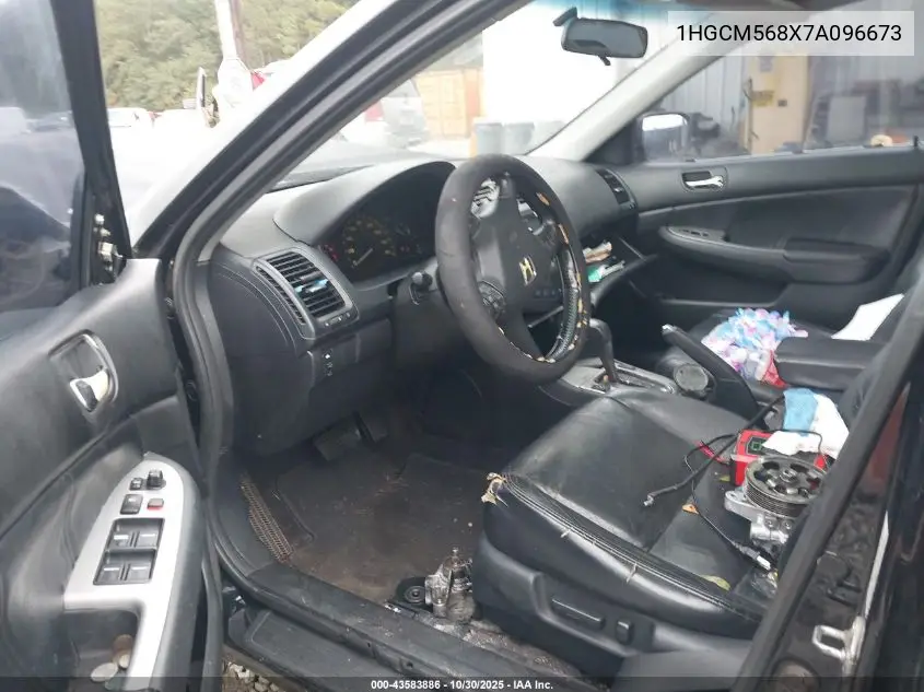 1HGCM568X7A096673 2007 Honda Accord 2.4 Ex