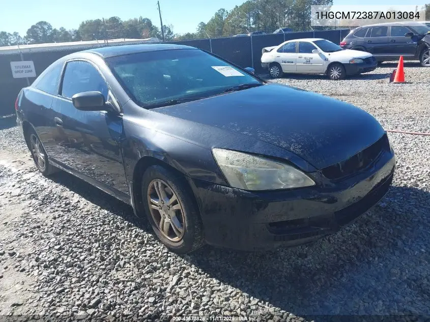 1HGCM72387A013084 2007 Honda Accord 2.4 Lx