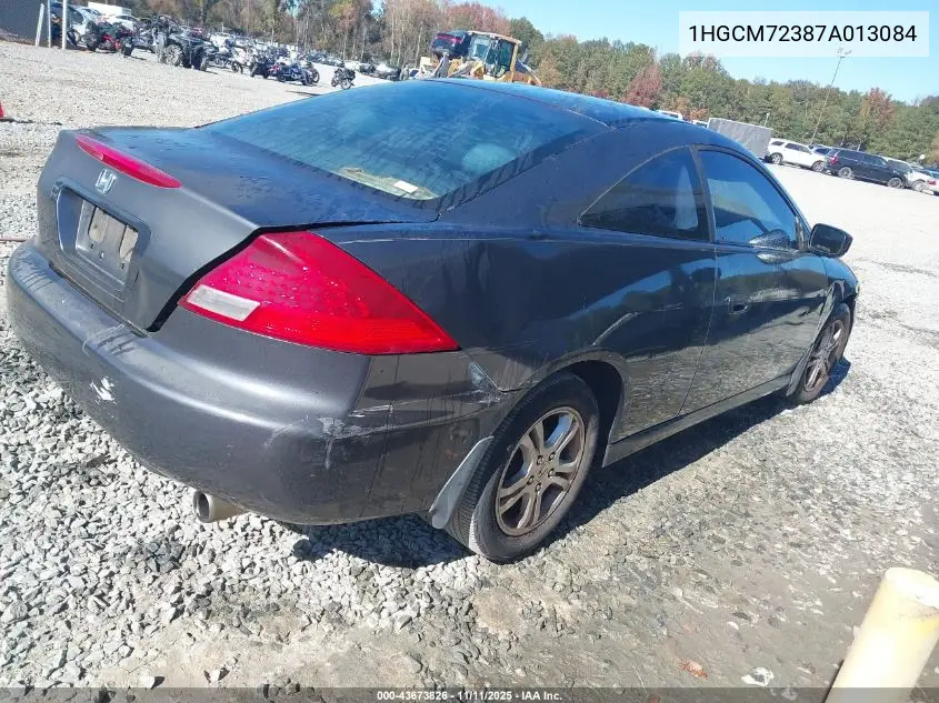 1HGCM72387A013084 2007 Honda Accord 2.4 Lx