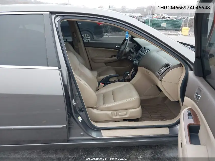 1HGCM66597A046648 2007 Honda Accord 3.0 Ex