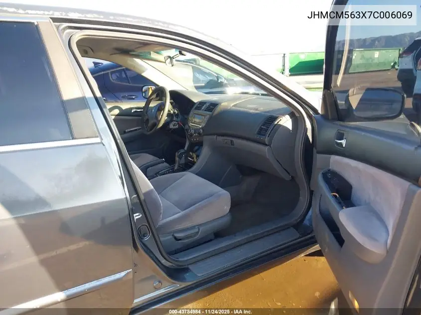 JHMCM563X7C006069 2007 Honda Accord 2.4 Se