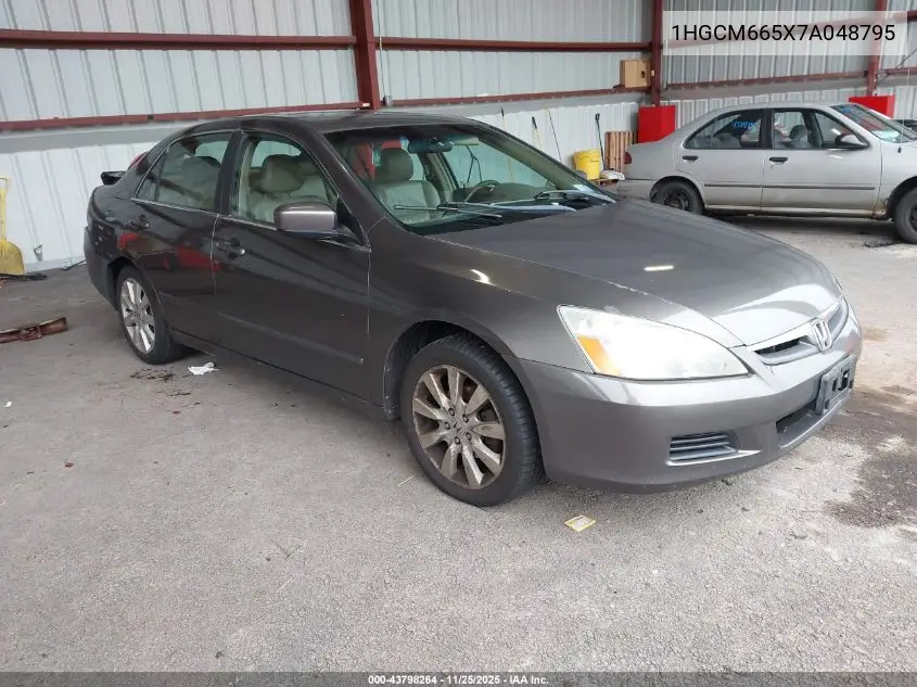 1HGCM665X7A048795 2007 Honda Accord 3.0 Ex