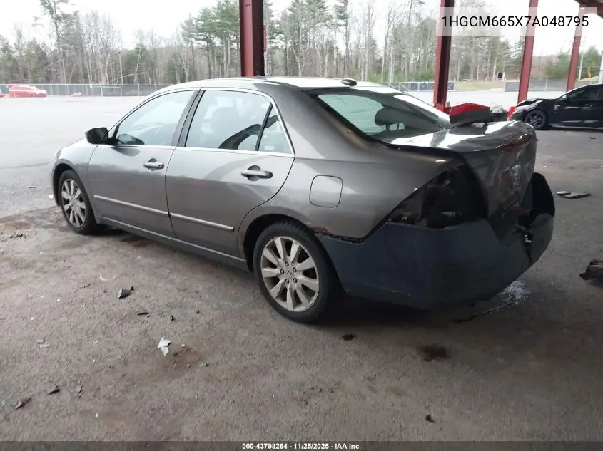1HGCM665X7A048795 2007 Honda Accord 3.0 Ex