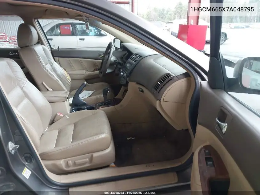 1HGCM665X7A048795 2007 Honda Accord 3.0 Ex