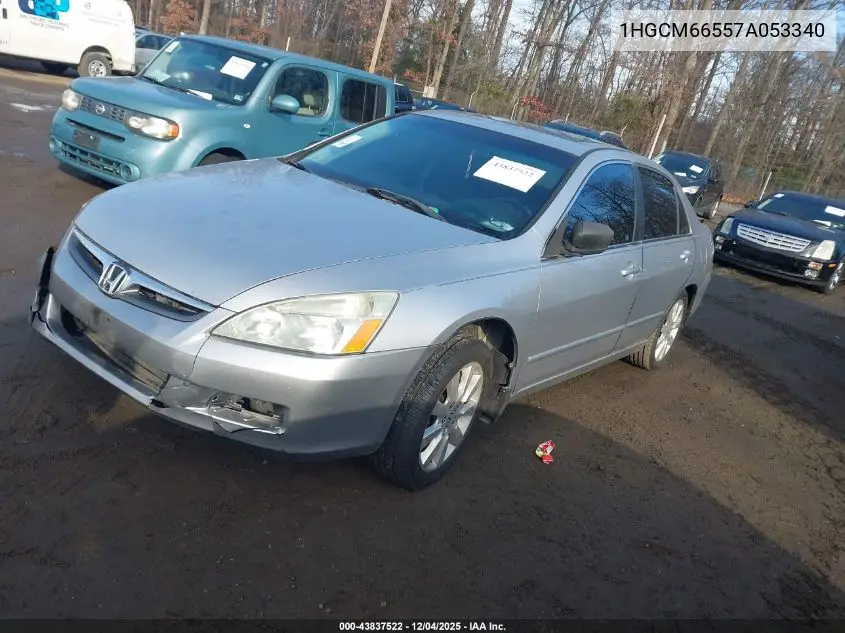 1HGCM66557A053340 2007 Honda Accord 3.0 Ex