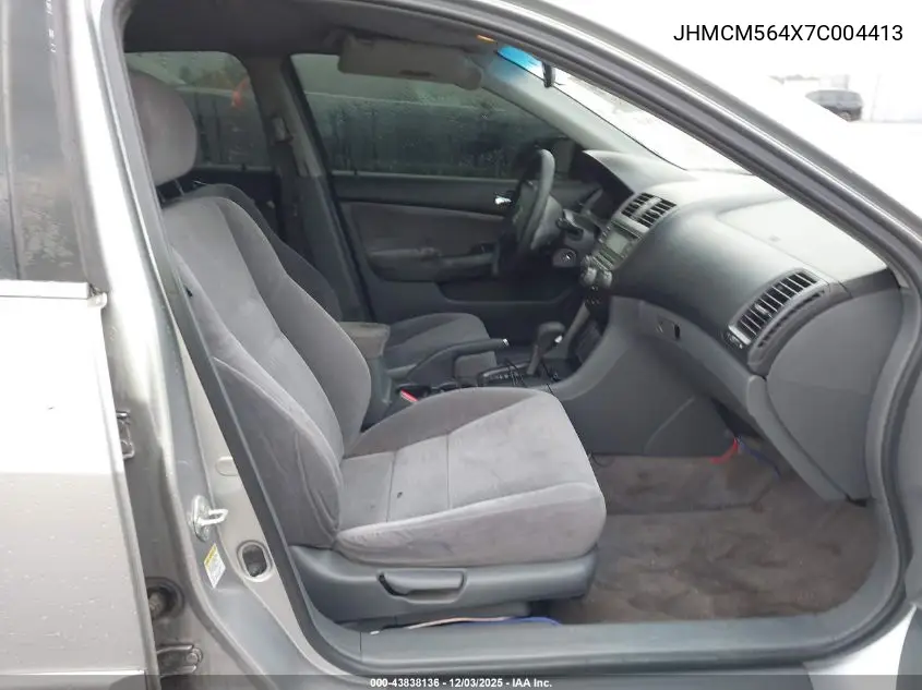 JHMCM564X7C004413 2007 Honda Accord 2.4 Lx